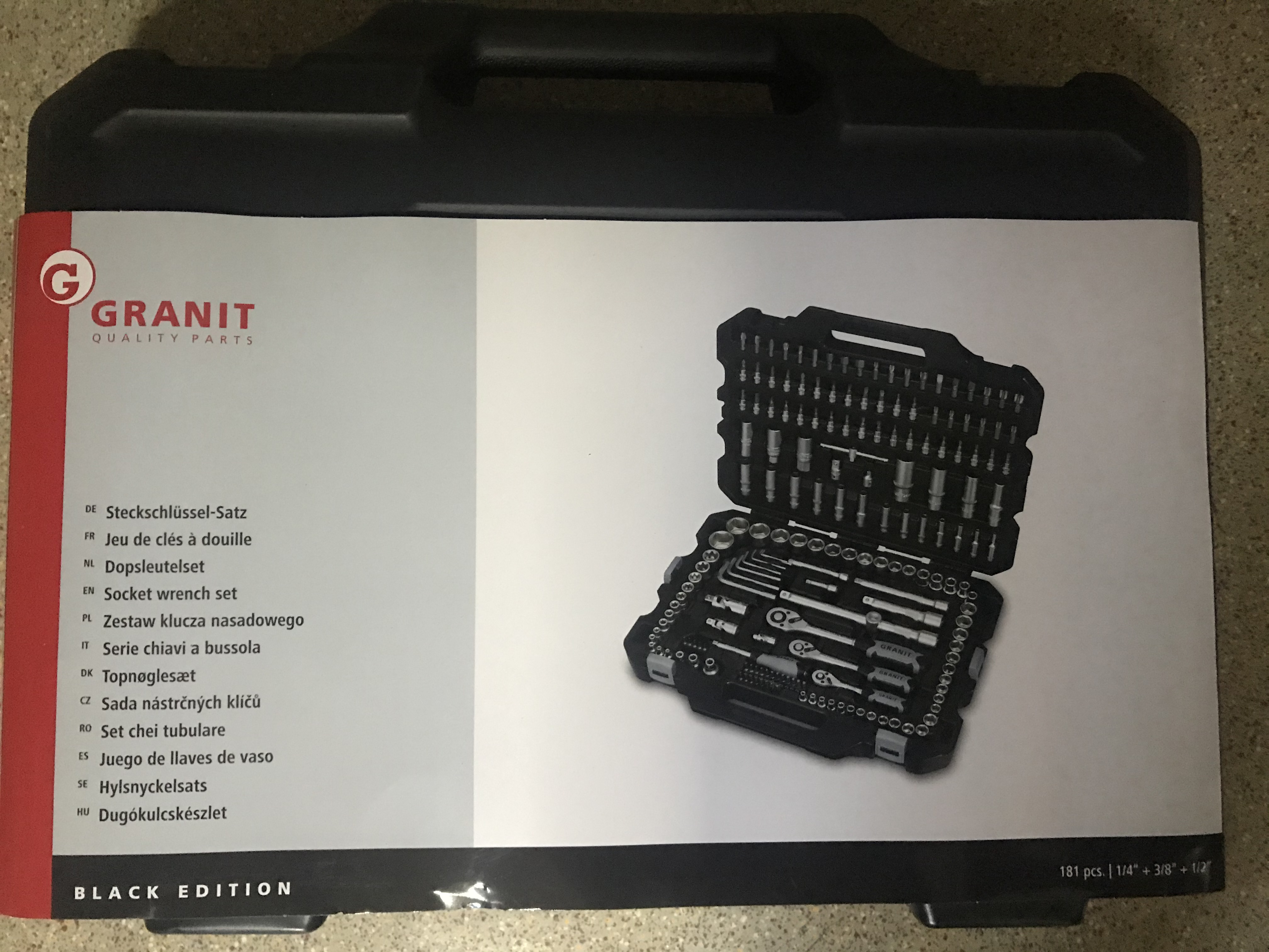 7301001 TRUSA CHEI 1/4 181 PIESE